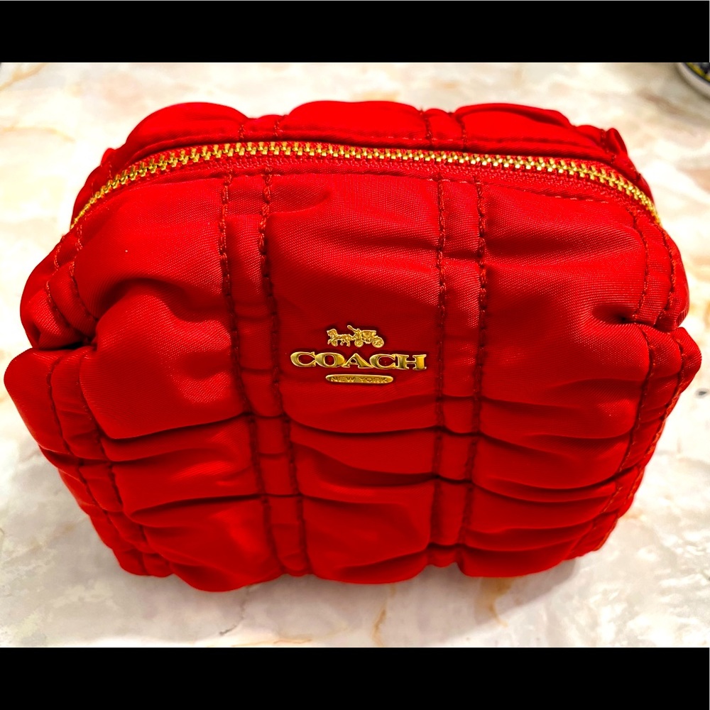 Coach pouch